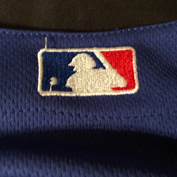 Vintage  MLB Texas Rangers Authentic Majestic Jersey sz 44 - Picture 11 of 13